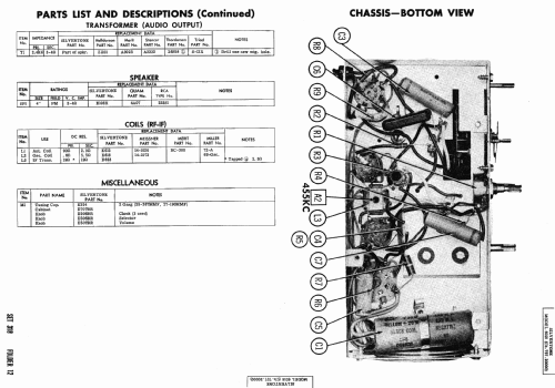 Silvertone 6018 Ch= 757.20000 Order=57H U6018; Sears, Roebuck & Co. (ID = 449897) Radio