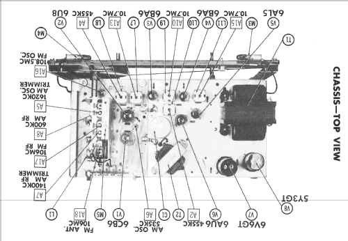 Silvertone 6062 Ch= 528.39900; Sears, Roebuck & Co. (ID = 2471397) Radio