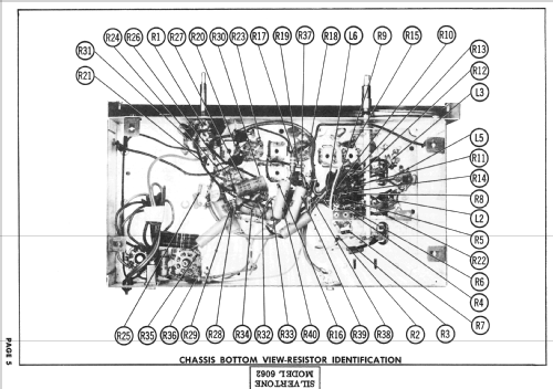 Silvertone 6062 Ch= 528.39900; Sears, Roebuck & Co. (ID = 2471398) Radio