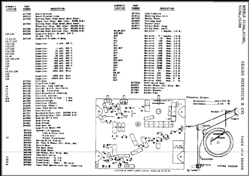 Silvertone 6104B Ch= 101.662-2D; Sears, Roebuck & Co. (ID = 480676) Radio