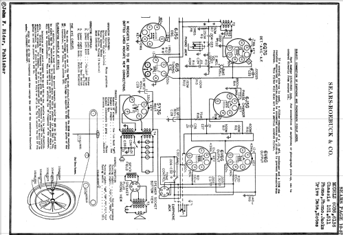 Silvertone 6136 Ch= 101.511; Sears, Roebuck & Co. (ID = 509757) Radio