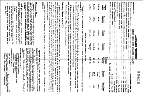 Silvertone 6138 Ch= 101.517; Sears, Roebuck & Co. (ID = 647394) Radio