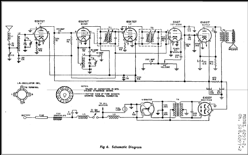 Silvertone 6297-2 Ch= 528.6297-2; Sears, Roebuck & Co. (ID = 254471) Car Radio