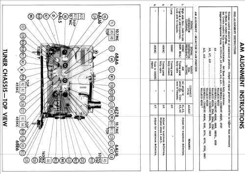 Silvertone 67 Ch= 528.53550 Ch= 528.59430; Sears, Roebuck & Co. (ID = 565088) Radio