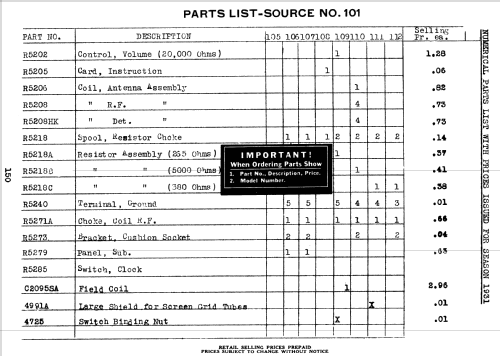 Silvertone 6-Tube Screen Grid Order= 57DM 1060 or 1062; Sears, Roebuck & Co. (ID = 1272819) Radio