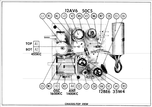 Silvertone 7000 Ch= 132.42000 Order=57D 7000; Sears, Roebuck & Co. (ID = 530579) Radio