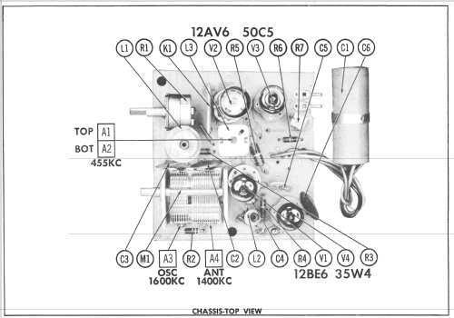 Silvertone 7000 Ch= 132.42000 Order=57D 7000; Sears, Roebuck & Co. (ID = 2467145) Radio