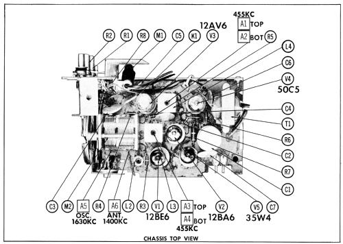 Silvertone 7011 Ch= 132.40000; Sears, Roebuck & Co. (ID = 1864046) Radio