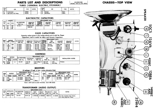 Silvertone 7018 Ch= 528.46500; Sears, Roebuck & Co. (ID = 1864032) Radio