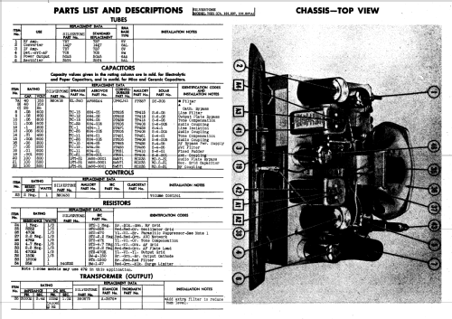 Silvertone 7021 Ch= 101.807-A; Sears, Roebuck & Co. (ID = 826769) Radio