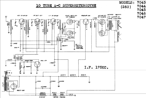 Silvertone 7044 ; Sears, Roebuck & Co. (ID = 1280373) Radio