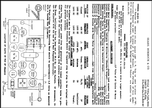 Silvertone 7085 Ch= 101.814; Sears, Roebuck & Co. (ID = 361465) Radio