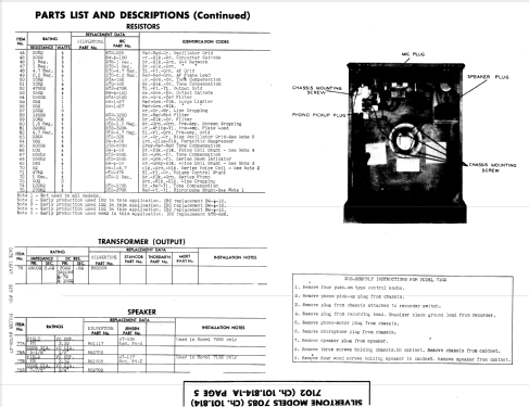 Silvertone 7085 Ch= 101.814; Sears, Roebuck & Co. (ID = 917449) Radio