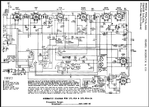 Silvertone 7102 Ch= 101.814-1A; Sears, Roebuck & Co. (ID = 361468) Radio