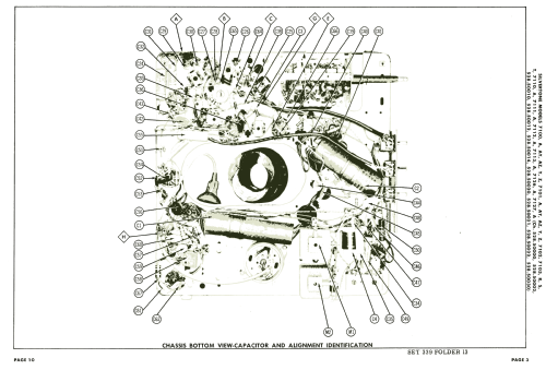 Silvertone 7111 Ch= 528.50010; Sears, Roebuck & Co. (ID = 2018331) Télévision