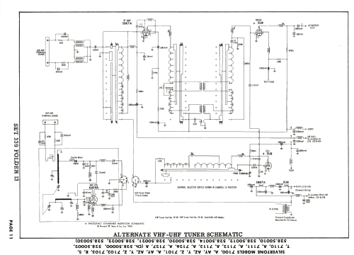 Silvertone 7127 Ch= 528.50014; Sears, Roebuck & Co. (ID = 2018456) Television