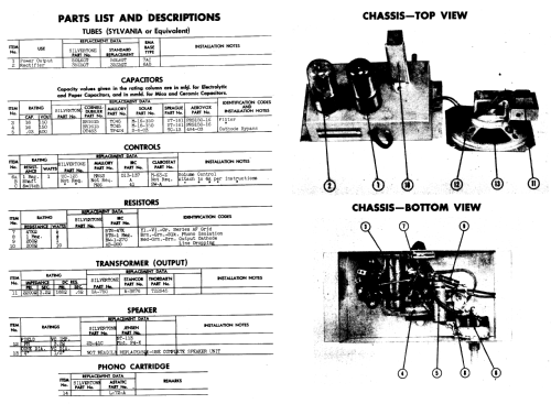 Silvertone 7145 Ch= 436.200; Sears, Roebuck & Co. (ID = 882187) R-Player