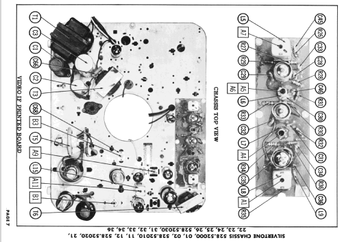 Silvertone 7174 Ch= 528.52026; Sears, Roebuck & Co. (ID = 2434877) Television