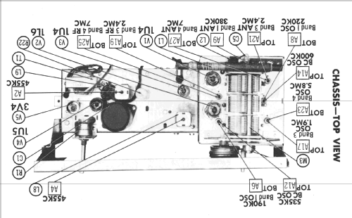 Silvertone 7224 Ch= 528.46400; Sears, Roebuck & Co. (ID = 2491685) Radio