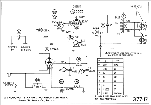 Silvertone 7233A Ch= 567.42300; Sears, Roebuck & Co. (ID = 2467594) Sonido-V