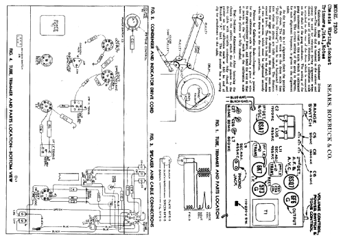 Silvertone 7300 Ch= 126.216; Sears, Roebuck & Co. (ID = 687342) Radio