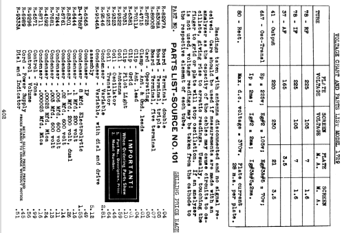 Silvertone 7-Tube Superheterodyne Console Order= 57EM 1729; Sears, Roebuck & Co. (ID = 1281571) Radio