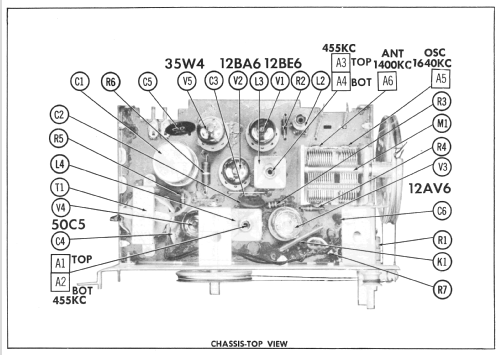 Silvertone 8006 Ch= 132.42700 Order=57D 8006; Sears, Roebuck & Co. (ID = 2580082) Radio