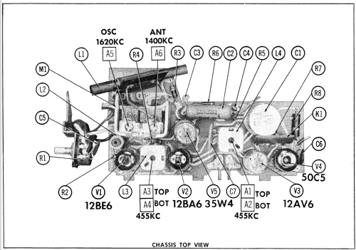 Silvertone 8020 Ch= 528.53200; Sears, Roebuck & Co. (ID = 534262) Radio