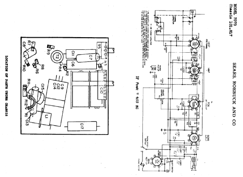 Silvertone 8070A Ch=101.817-2A; Sears, Roebuck & Co. (ID = 668345) Radio