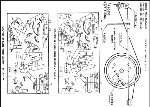 Silvertone 8085 Ch= 101.814-4C; Sears, Roebuck & Co. (ID = 361474) Radio