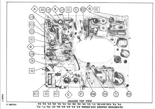 Silvertone 8100BE Ch= 528.50074; Sears, Roebuck & Co. (ID = 2539441) Television