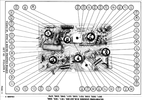 Silvertone 8100GR Ch= 528.50181; Sears, Roebuck & Co. (ID = 786042) Television