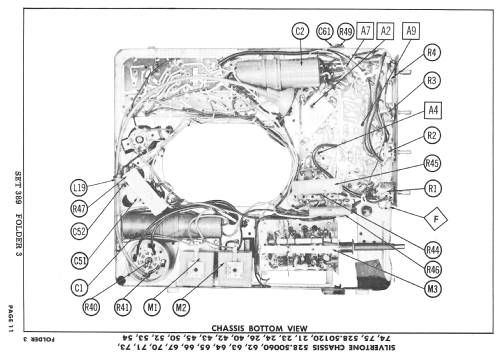 Silvertone 8110 Ch= 528.50140; Sears, Roebuck & Co. (ID = 2541231) Television