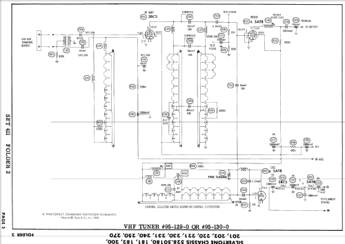 Silvertone 8110 Ch= 528.50220; Sears, Roebuck & Co. (ID = 786715) Television