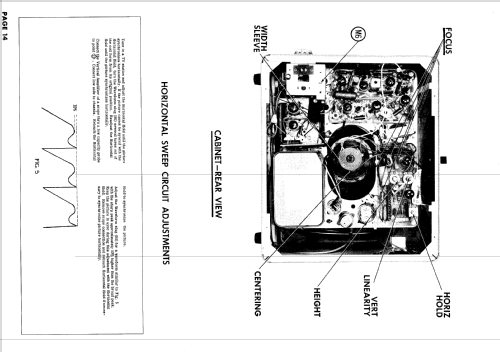 Silvertone 8110 Ch= 528.50220; Sears, Roebuck & Co. (ID = 786724) Television