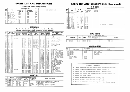 Silvertone 8115B Ch= 101.825-4; Sears, Roebuck & Co. (ID = 458438) Radio