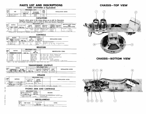 Silvertone 8144 Ch= 431.199; Sears, Roebuck & Co. (ID = 458962) Ton-Bild