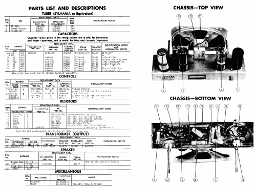 Silvertone 8153 Ch= 109.635; Sears, Roebuck & Co. (ID = 995277) R-Player