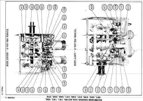 Silvertone 8153 Ch= 528.50230; Sears, Roebuck & Co. (ID = 787118) Television