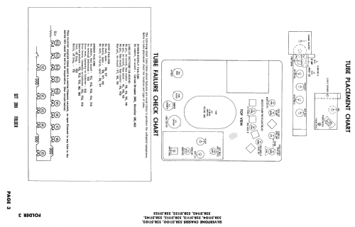 Silvertone 8155 Ch= 528.51110; Sears, Roebuck & Co. (ID = 2548389) Télévision