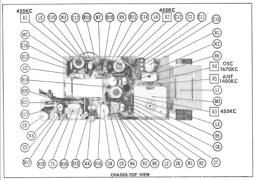 Silvertone 8204 Ch= 132.42500; Sears, Roebuck & Co. (ID = 2462033) Radio
