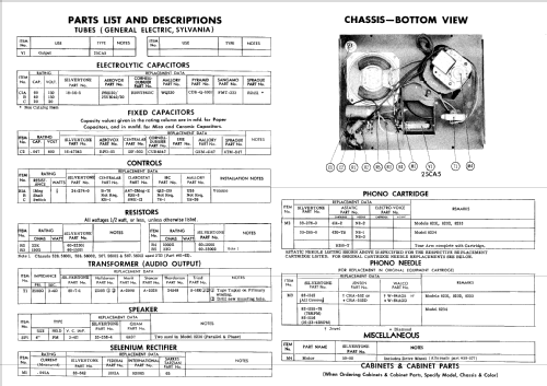 Silvertone 8231 Ch= 528.56001; Sears, Roebuck & Co. (ID = 537486) R-Player