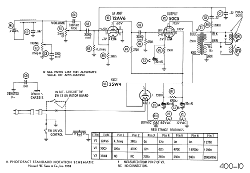 Silvertone 8245 Ch= 528.59010; Sears, Roebuck & Co. (ID = 2618200) Sonido-V