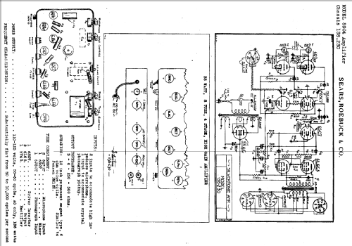 Silvertone 8904 Ch= 138.230; Sears, Roebuck & Co. (ID = 648225) Ampl/Mixer