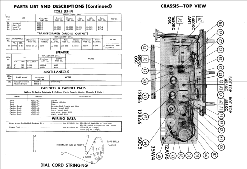 Silvertone 9008 Ch=132.45600 Order=57Y 9008; Sears, Roebuck & Co. (ID = 604641) Radio