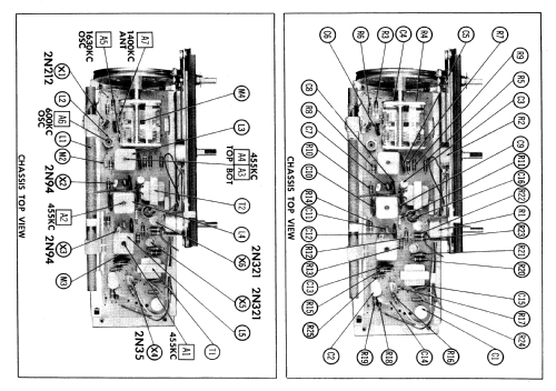 Silvertone Transistor Twin Speakers 9014 ; Sears, Roebuck & Co. (ID = 596310) Radio