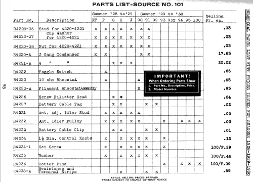 Silvertone 90 ; Sears, Roebuck & Co. (ID = 1272250) Radio