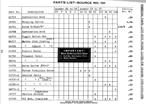 Silvertone 90 ; Sears, Roebuck & Co. (ID = 1272268) Radio