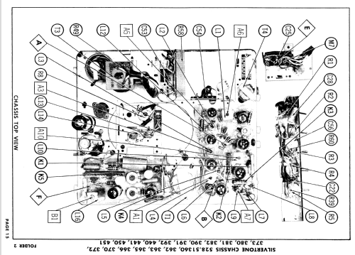 Silvertone 9116 Ch= 528.51370; Sears, Roebuck & Co. (ID = 919635) Televisión