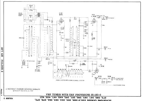 Silvertone 9157 Ch= 528.51373; Sears, Roebuck & Co. (ID = 920775) Television